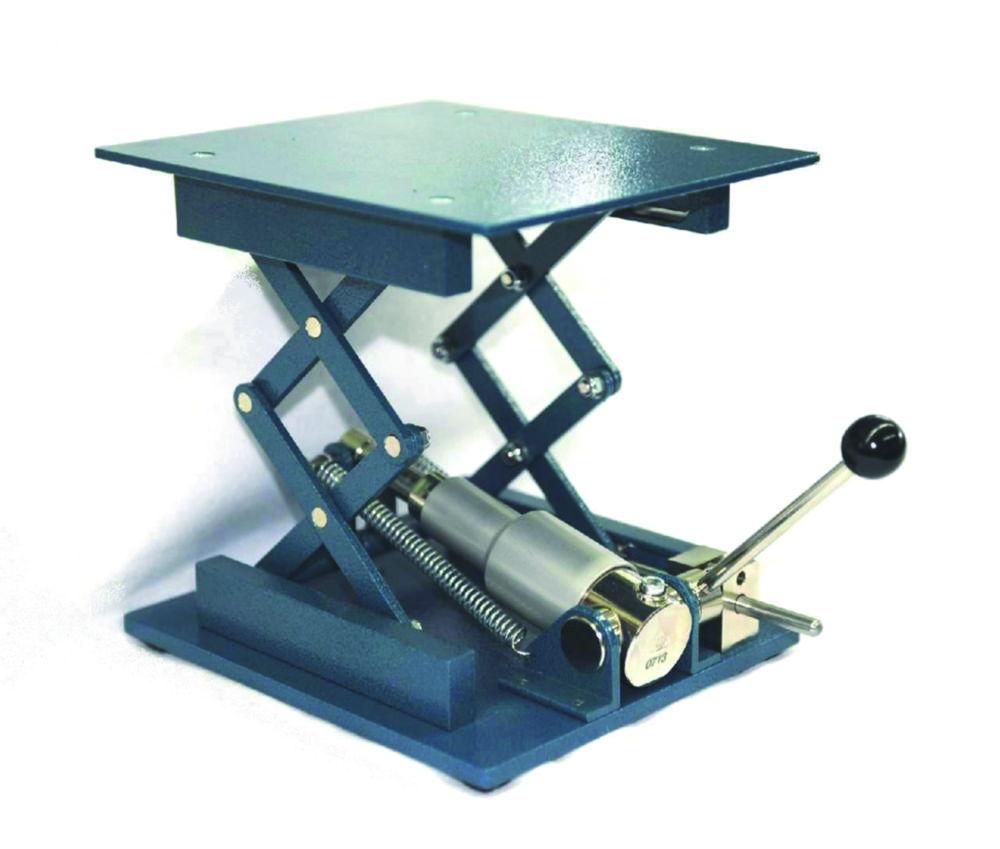 Laboratory jacks with hydraulic drive 15 kg 200 x 230 mm, aluminium plate