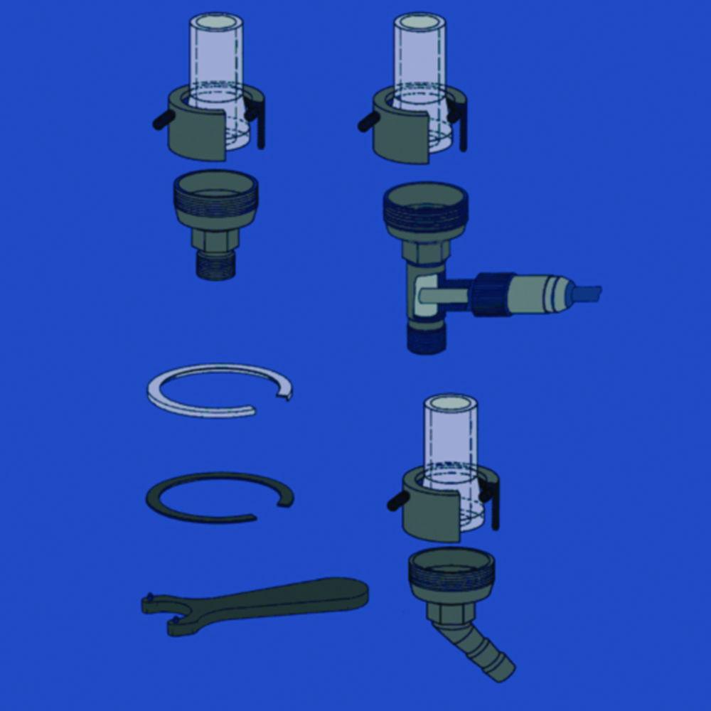 Metal adapters for NW 15 M 16 thread