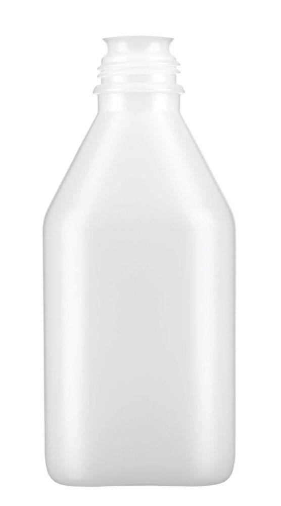 Kautex Textron Narrow Mouth Bottle 500 mL SafeGrip Natural HDPE Without Closure