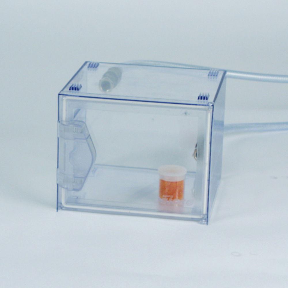 Bohlender Sicco Mini-Inertgas Basic Desiccator PS, 235x175x210mm for Gas Filling