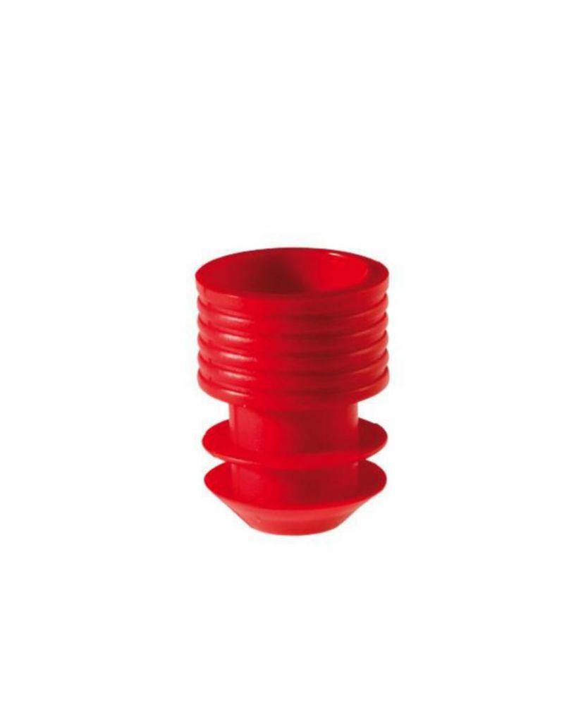 Ratiolab Stoppers 11–12 mm, Red, Pack of 1000​

