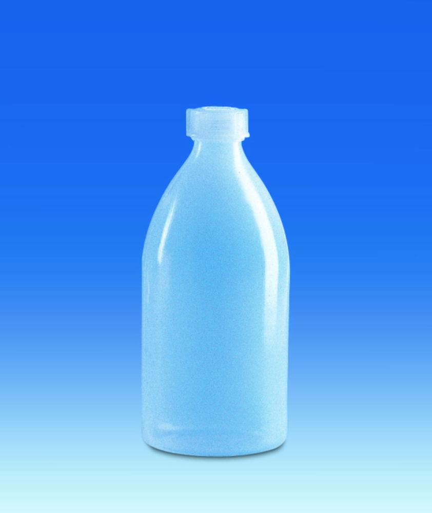 VITLAB Narrow Mouth Bottle 250 ml PE LD with Screw Cap PE LD

