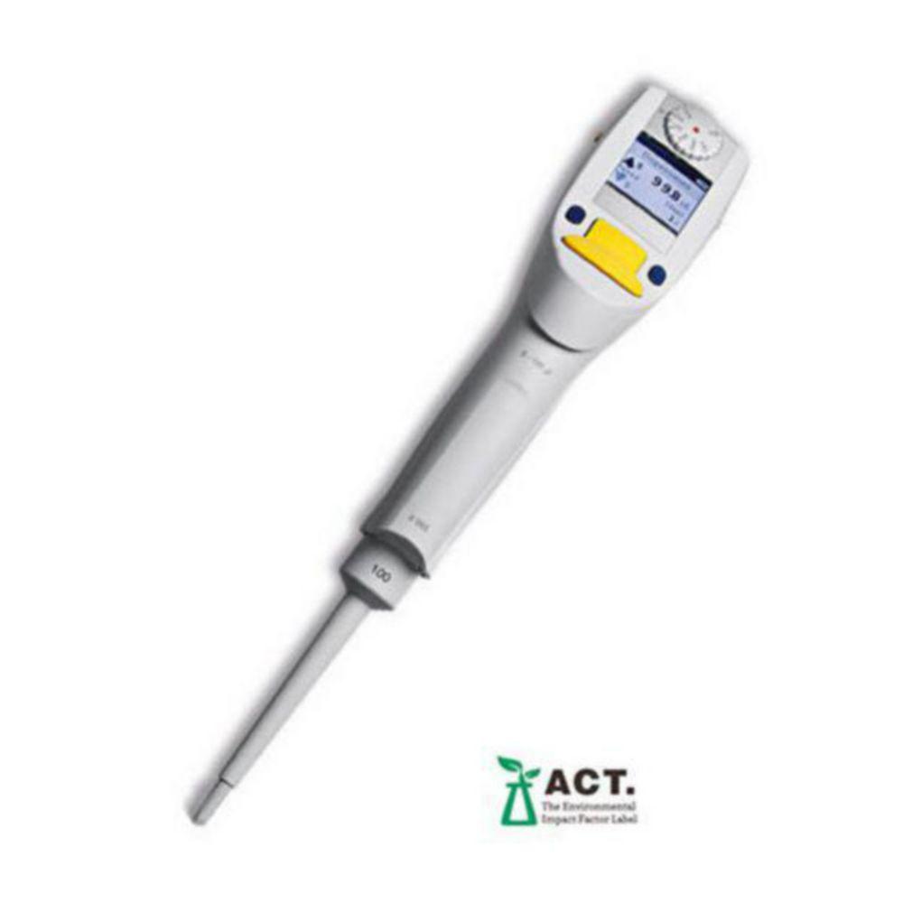 Eppendorf Xplorer 1-Channel Pipettor, 5-100 µL, Multifunctional Rocker, Yellow