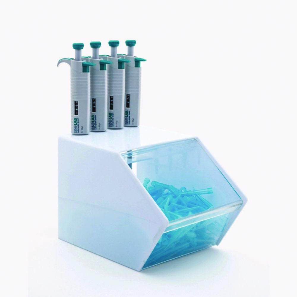 ISOLAB Micropipette Stand 4 Station with Storage