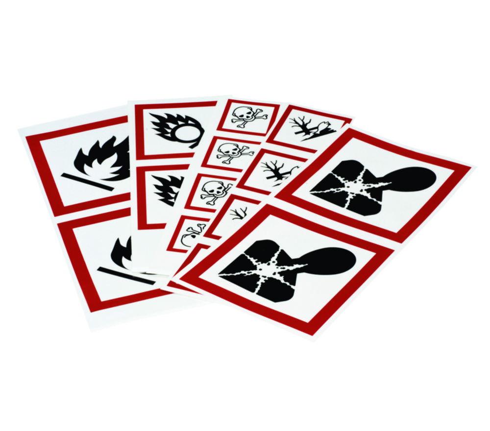 Brady GHS Symbol "Harmful" PIC 1805-70×70-B7541-CRD 70×70 mm, Card, Pack of 6