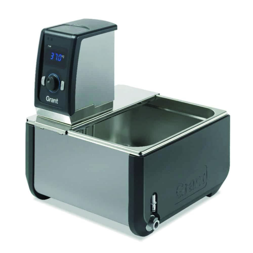 Grant Thermostatic Bath, 12 L Digital, Stainless Steel Tank with Bridge Plate, Ambient +5…+100 °C