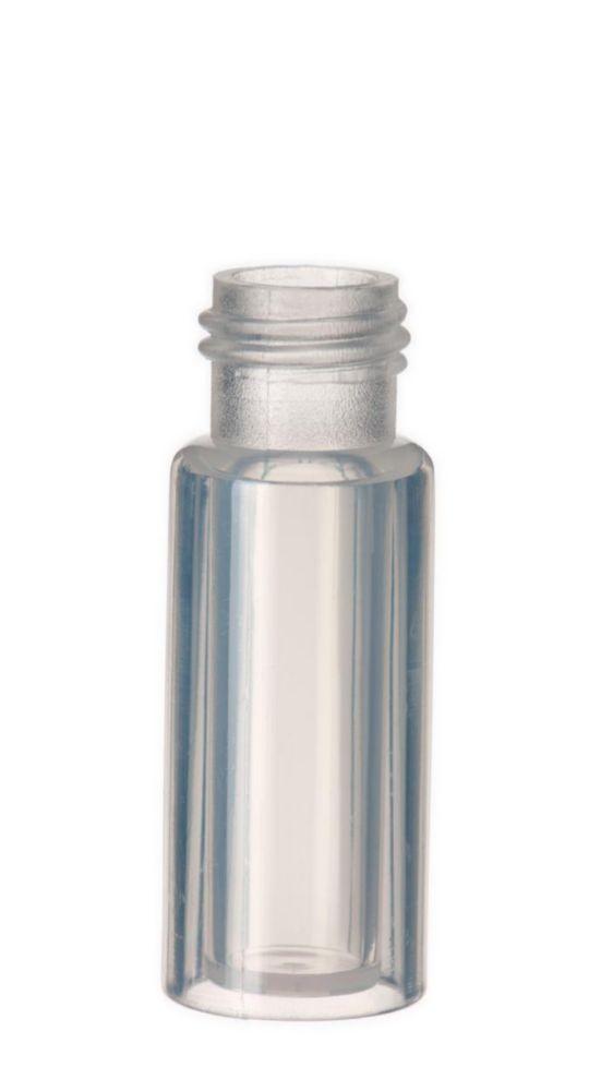 LLG-Short Thread Micro-Vial ND9, 0.7 ml, PP, 32x11.6mm, transparent, pack of 100