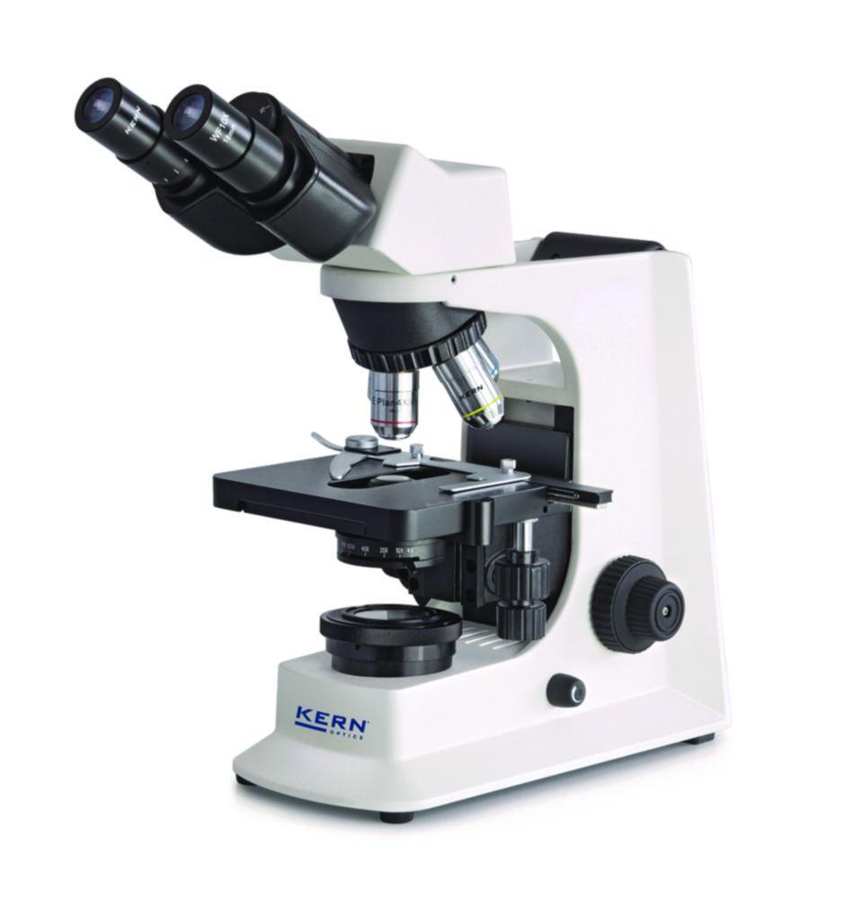 Kern Compound Microscope OBL 127 – 4x/10x/40x/100x, WF10x20 Eyepieces, LED Illumination