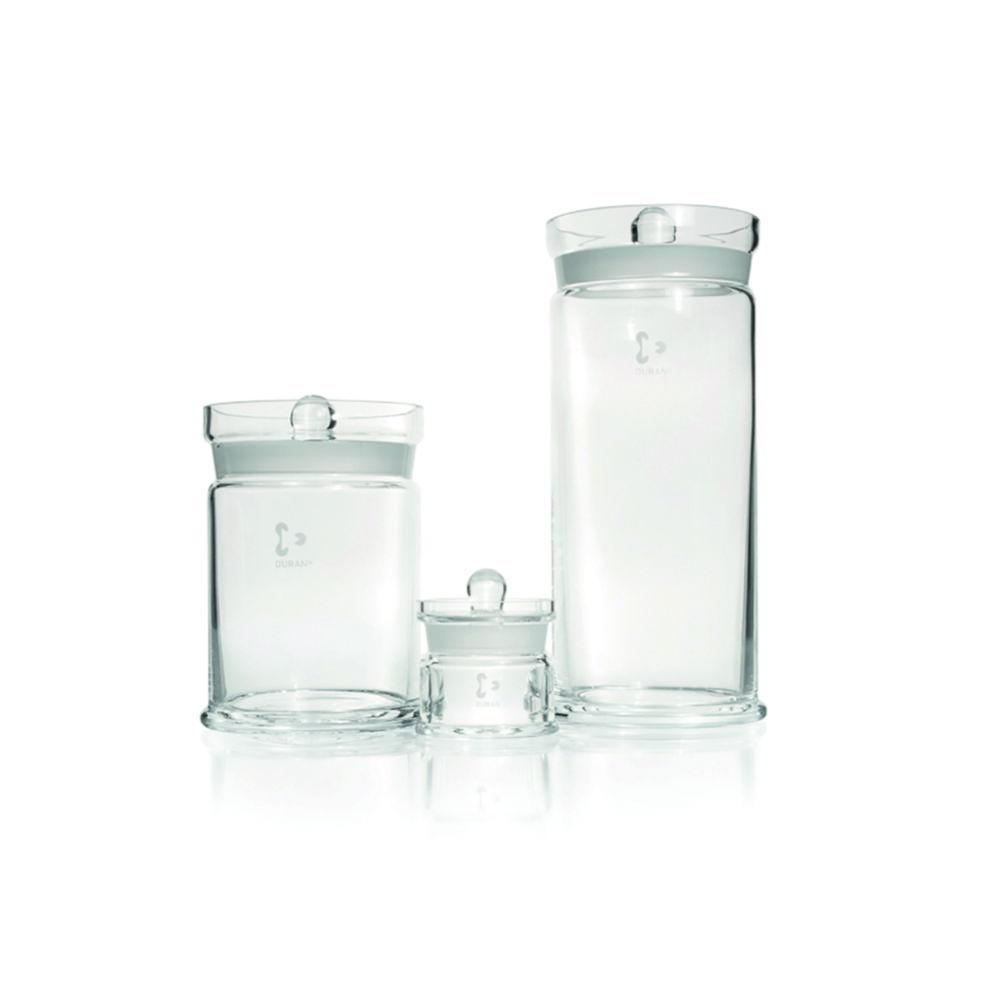 DWK Duran Specimen Jar with Knob Lid 150 x 200 mm (162 x 203 mm)