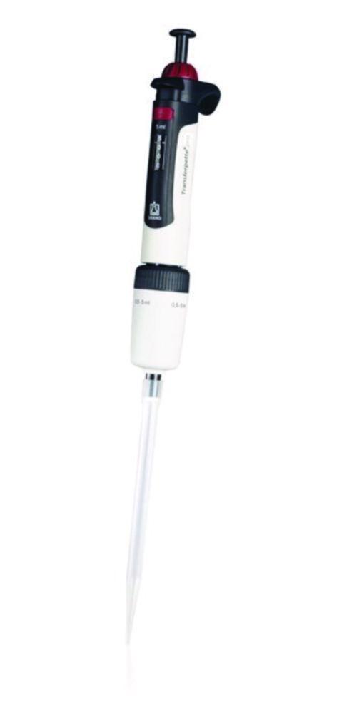 BRAND Transferpette® S Adjustable Pipette, 250–2500 µL, D-2500-DE-M
