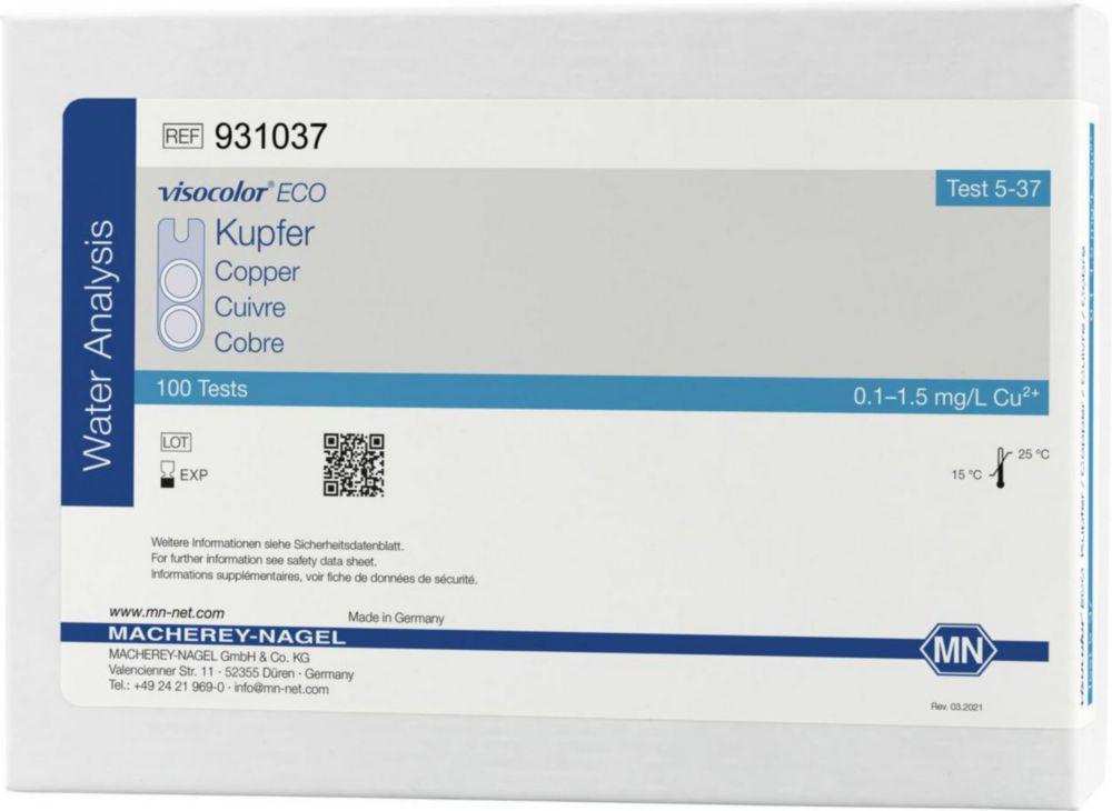Macherey-Nagel Visocolor Eco Copper Test Kit

