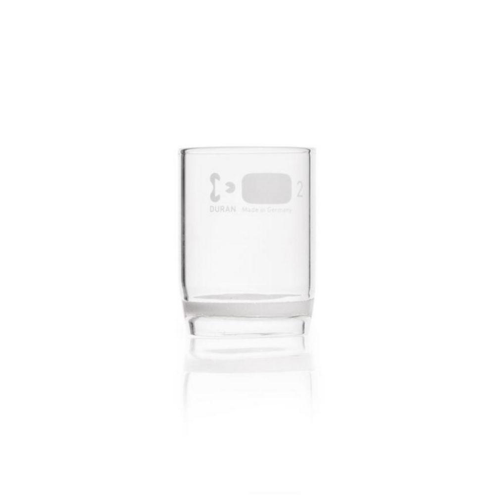 DWK Duran Filter Crucibles, Porosity 2 Cap, 50 ml, Diameter 40 mm: