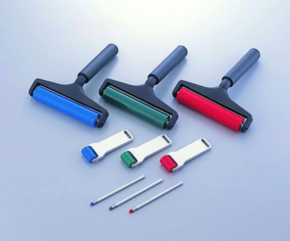 As One ASPURE Handcleaner Roller HR-30R, Strong Adhesion, 40x110xØ20 mm, Red