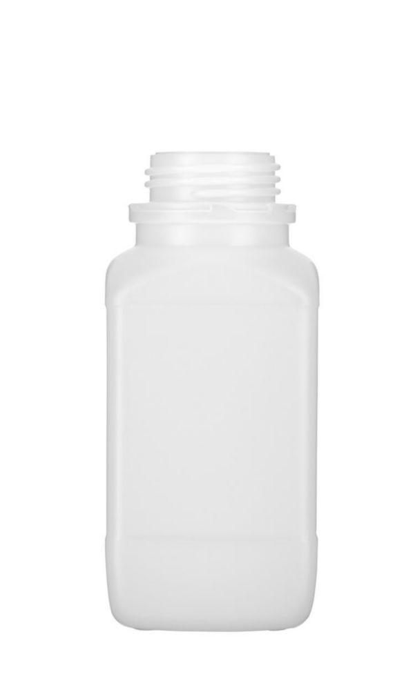 Kautex Textron Square Reagent Bottle - 750ml PE-HD Without Screw Cap
