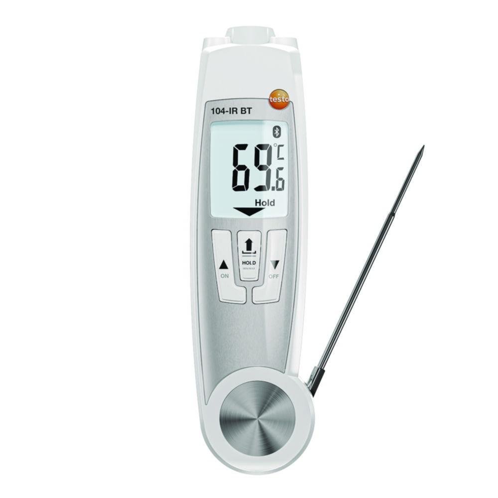 Testo Infrared/Penetration Food Thermometer 104-IR BT With App Connection