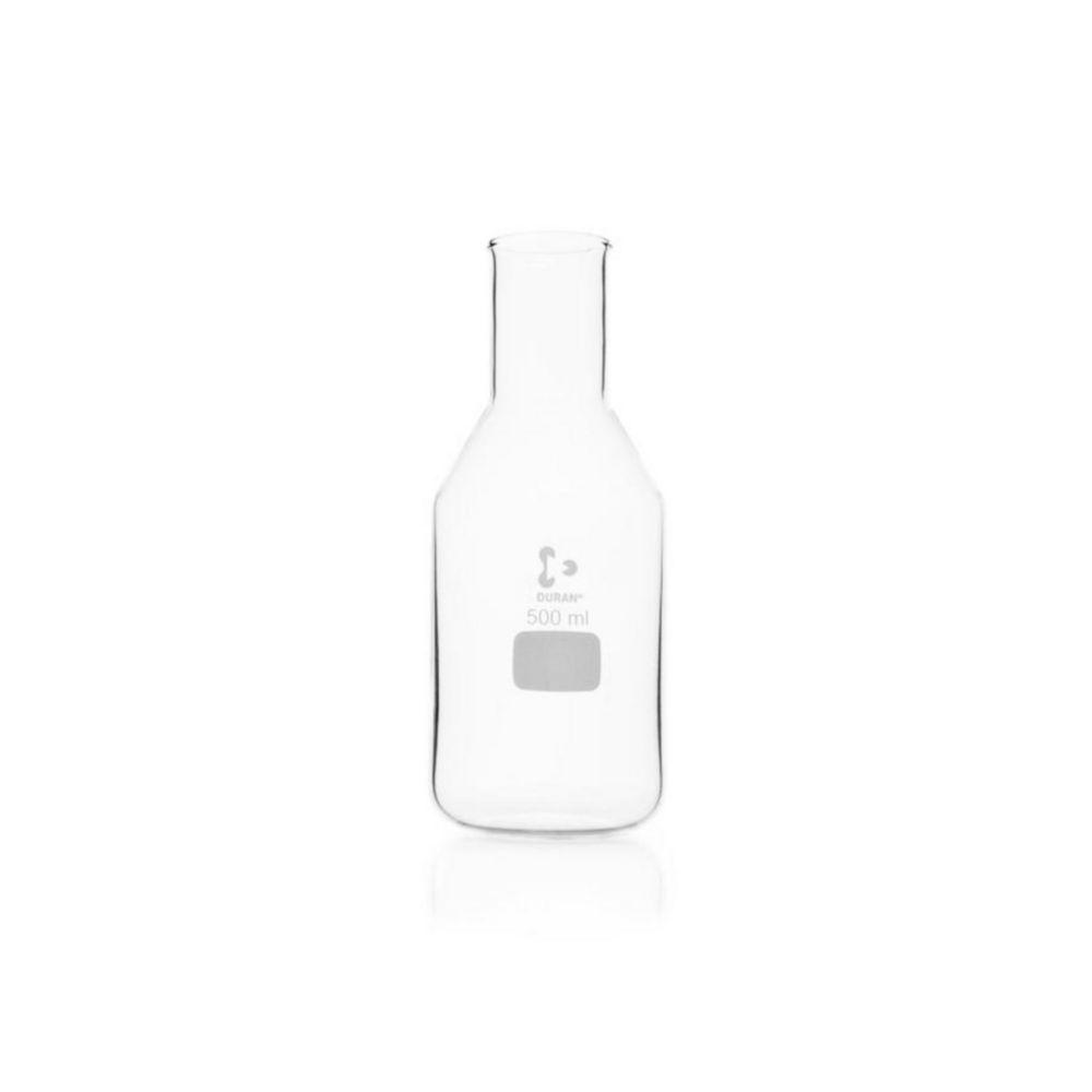 DWK Duran Nutrient Media Bottle 500 mL with Beaded Rim Cap