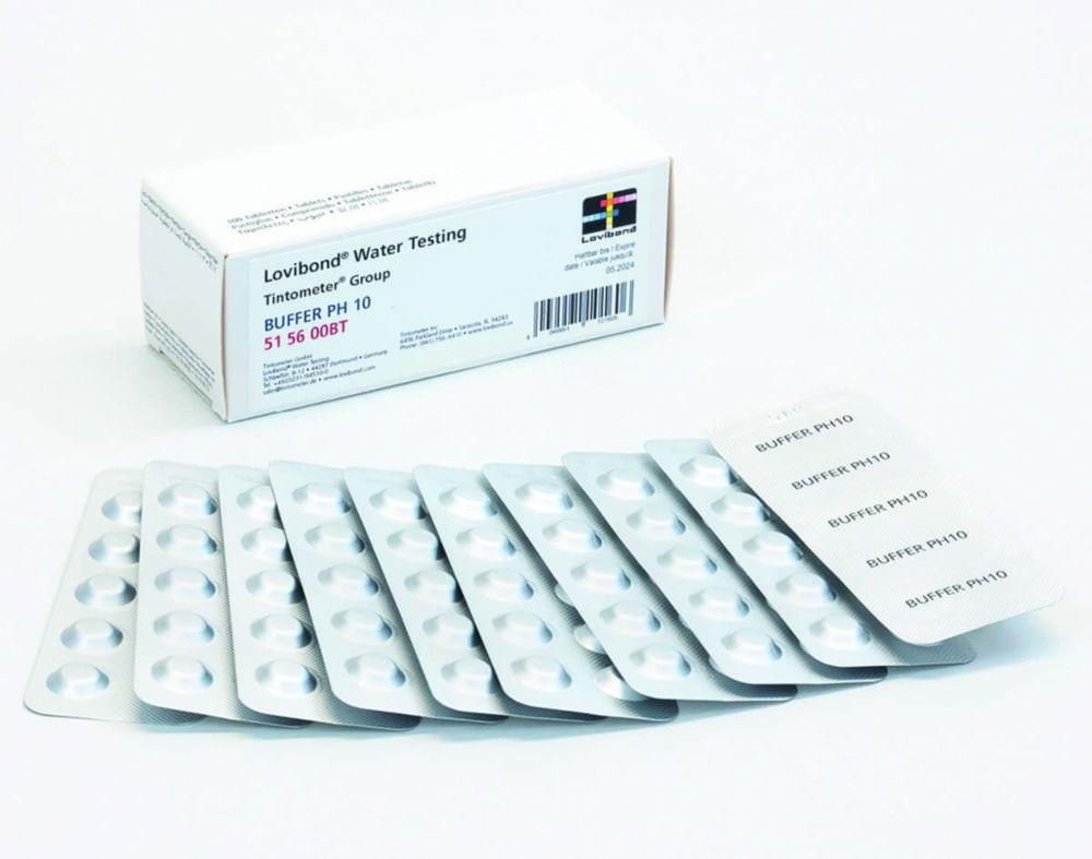 Tintometer Buffer Tablets pH 10 PU=100
