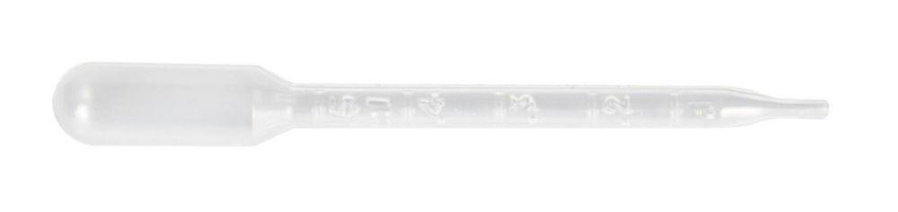 Ratiolab Pasteur-Plast Pipets Mini 0.5 mL, 87 mm, Graduated – Pack of 1000

