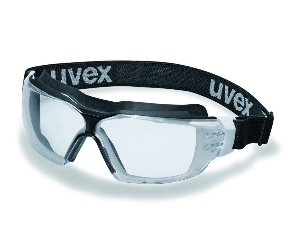 Uvex Protection Spectacles Pheos CX2 Sonic SV 9309, Colour: White/Black, Lenses: PC Clear, UV 400 / 2C-1,2 W 1 BT KN CE, Supravision Extreme

