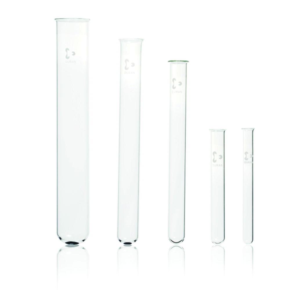 DWK Duran Test Tubes, with Rim, 12 x 100 mm, Pack of 100