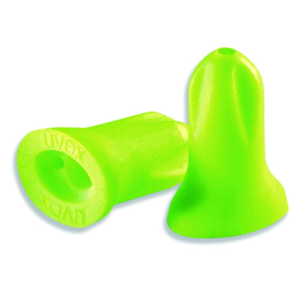 Uvex Earplugs Hi-Com Model Lime, SNR 24 dB(A), Without Strap, Pack of 200

