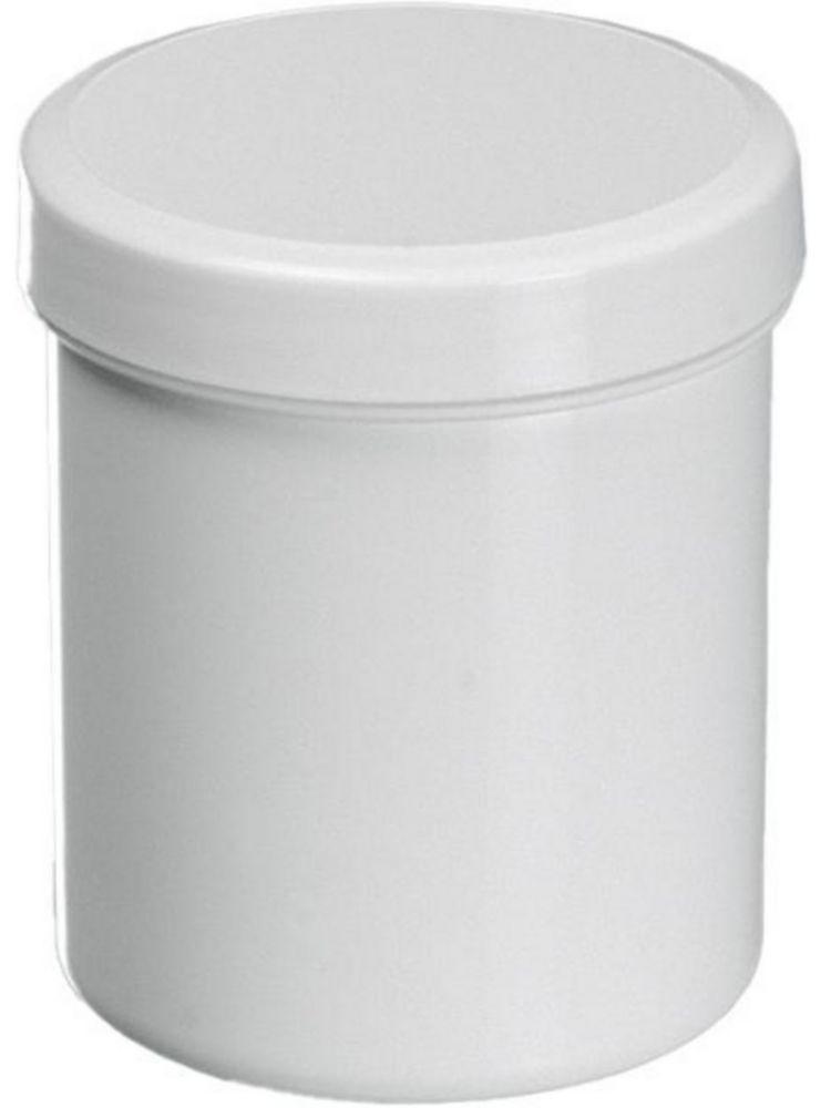 Bürkle Screw Cap Tube – 125 mL, PP, White (LaboPlast), Ø 52x67 mm with Screw Cap