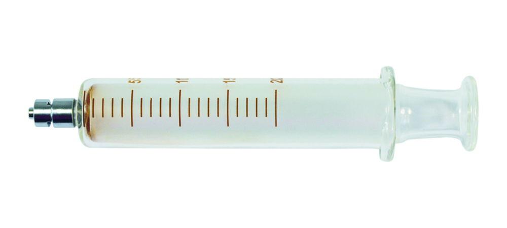 LLG Glass Syringe, 5ml with Metal Luer Lock