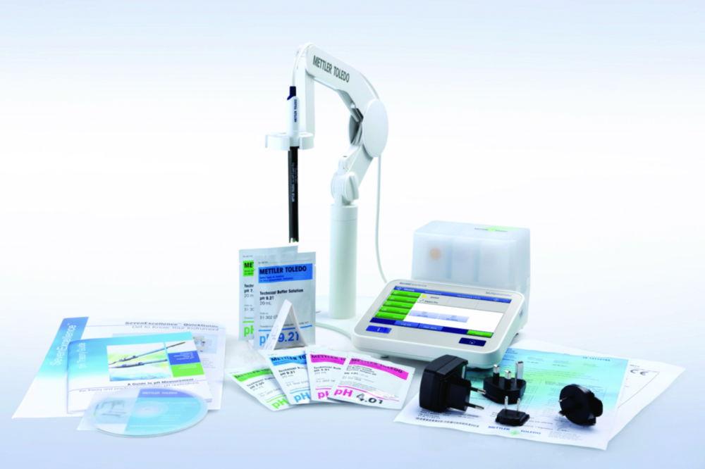 Mettler-Toledo SevenExcellence pH/mV Meter S400 Standard Kit with InLab Expert Pro-ISM