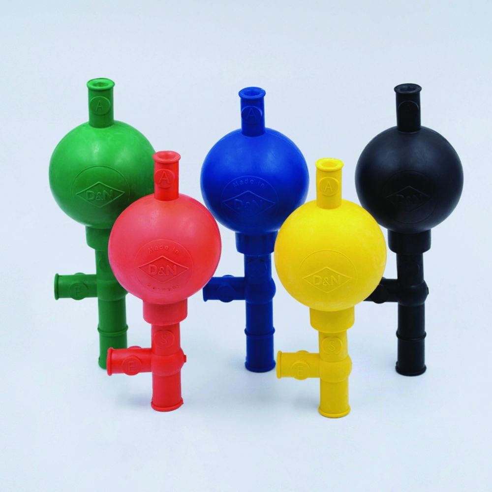 Deutsch & Neumann Universal Pipette Bulb, Black

