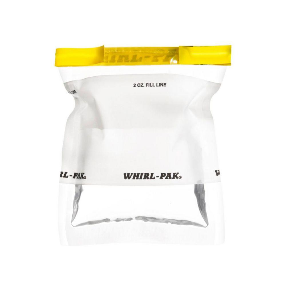 Nasco Whirl-Pak Sample Bags 75x125mm with Writing Field, PE, Sterile, Capacity 60ml, Filling Volume 40ml, Pack of 500