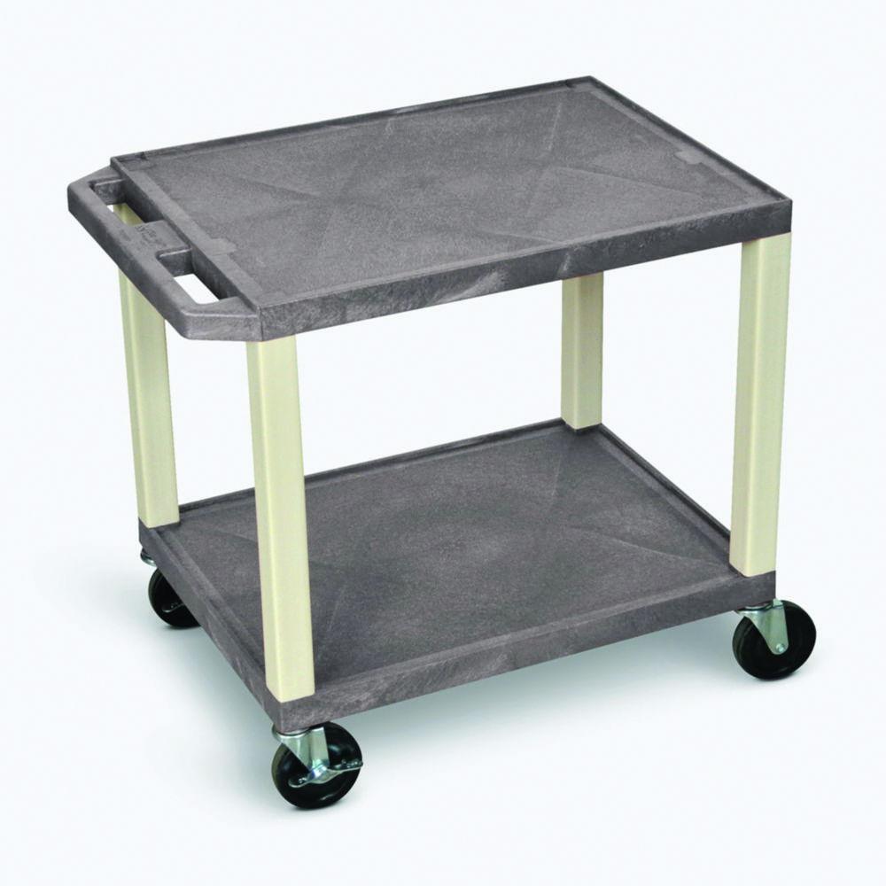 Langkavel Laboratory Trolley WTLK 26 Green, 2 Trays, 46x61x66cm
