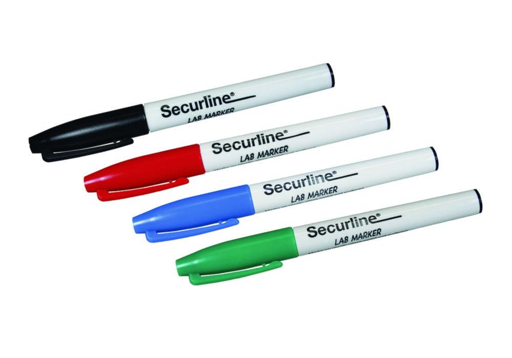 VmP Vertrieb Lab Marker, Securline, Red, 1.0 mm Point