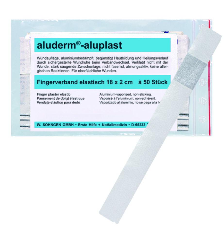 W.Söhngen Aluderm Aluplast Elastic Finger Bandage Pack of 50

