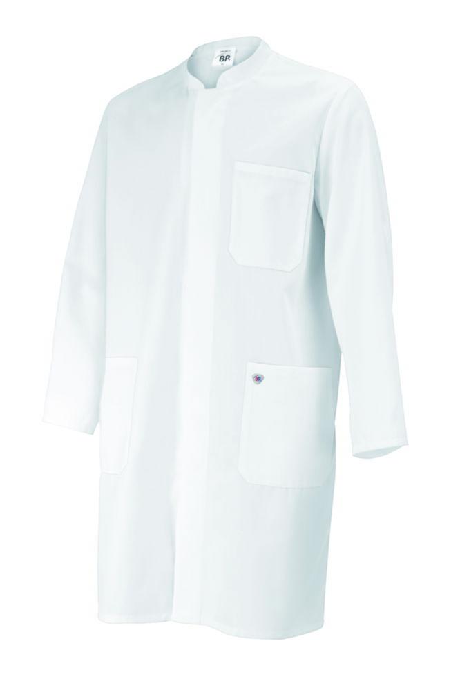 Bierbaum-Proenen BP Med & Care Unisex Coat Size XSn White, 100% Cotton