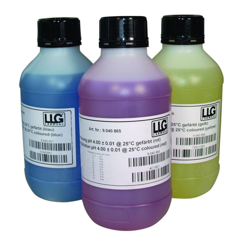 LLG Buffer Solution pH 7.00 ± 0.01/25°C, Yellow Coded, 1 L