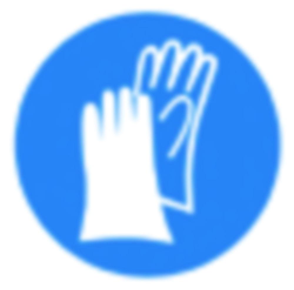 SecuBox® Midi, 23.6x22.5x12.5cm blue "protective gloves"