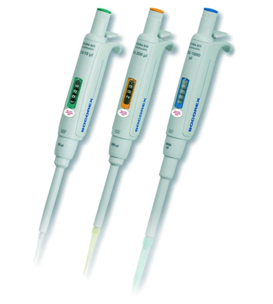 SOCOREX Acura Manual 825 Micro Pipette 100 - 1000 µl