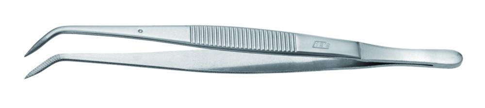 RSG Tweezers 160mm Pointed Curved Quality Finish 18/10 Steel

