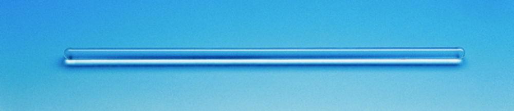 BRAND Stirring Rods 200x5 mm, AR-Glass, Fused Closely at Both Ends, Pack of 50

