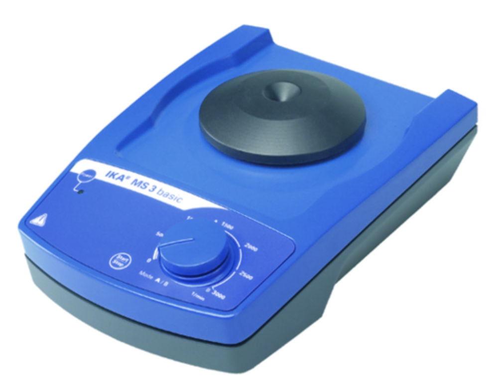 IKA Small-Sized Shaker MS 3 Basic with EU/UK/CH/USA Plug