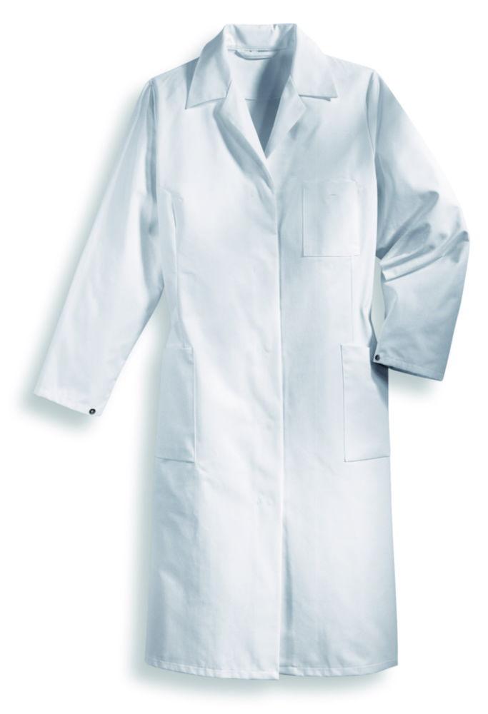 Uvex Ladies Laboratory Coat Size 40 White 100% Cotton 1/1 Arm Type 81509

