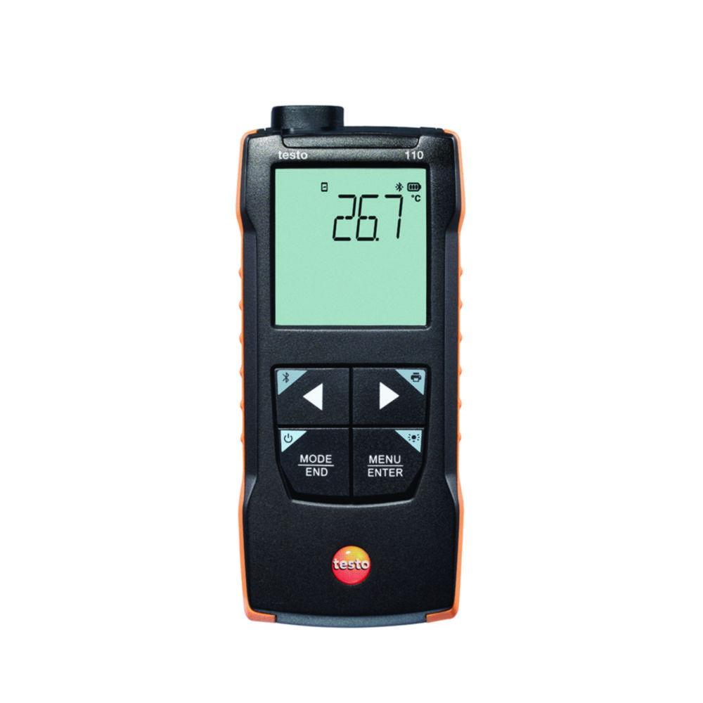 Testo NTC/PT100 Temperature Measuring Device Testo 110 with App Connection (1 Channel)