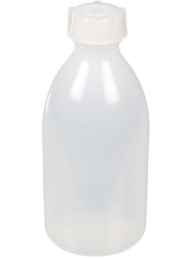 Bürkle Packing Bottle 250ml, LDPE Transparent, w.thread GL 25