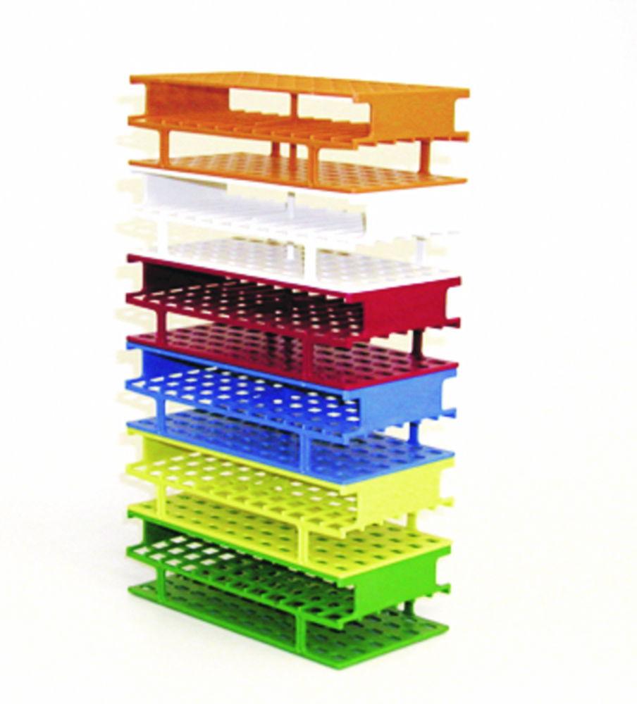 Thermo Nalgene Unwire Test Tube Rack, 16 mm, 6x12 Array, Green
