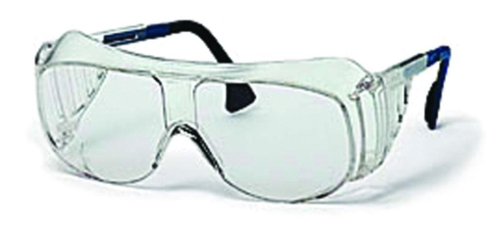 Uvex Overspecs 9161 Frame: Blue/Black, Lens: Colourless PC, UV-400 Protection, W 166 F CE - 2C-1.2 W 1 F CE