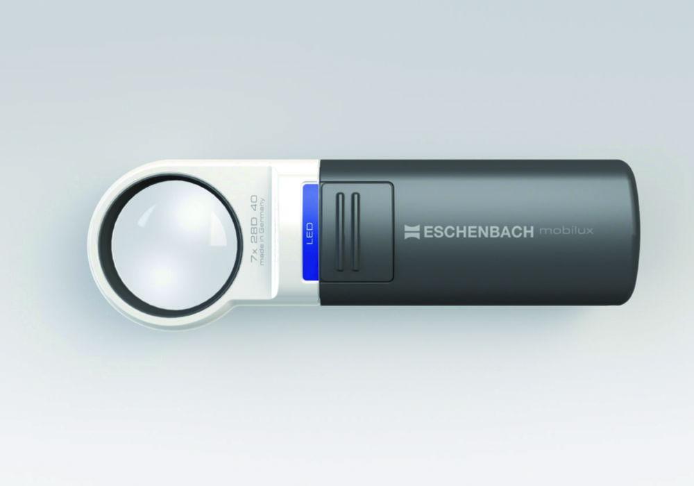 Eschenbach Illuminated Magnifying Mobilux LED, 100x Magnification, 35 mm Ø