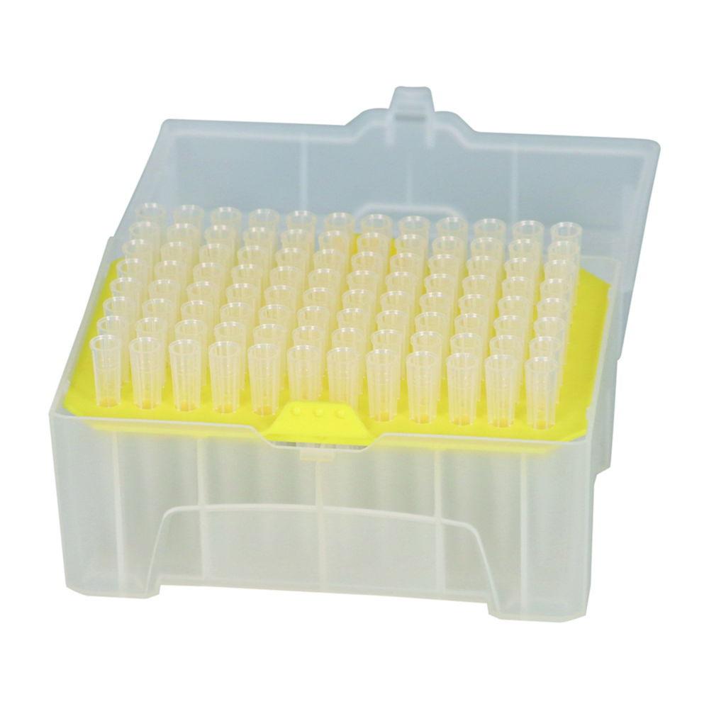 LLG Pipette Tips Economy 2.0 1-200 µL Non-Sterile Yellow, 10 Racks of 96