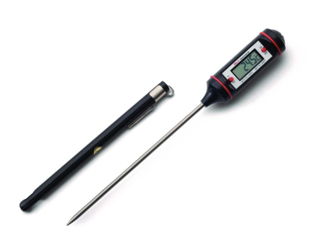 LLG Digital Pocket Thermo Scientificmeter Type 12050, -50°C to 150°C with Max/Min Memory, including Probe with Stainless Steel Tip