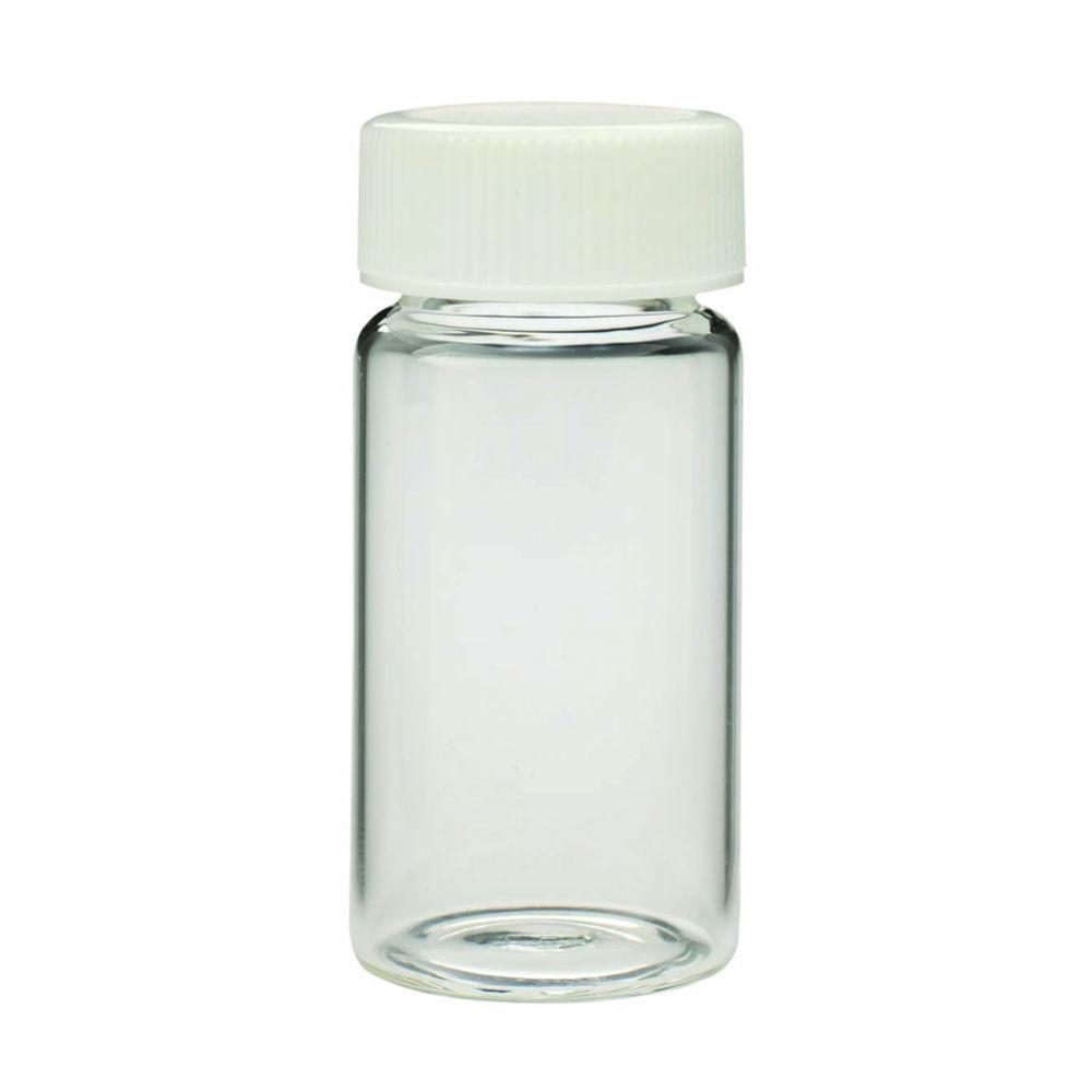 DWK Wheaton 20 mL Liquid Scintillation Vials with 24-400 Polypropylene Caps and Metal Foil Liners (Pack of 500)

