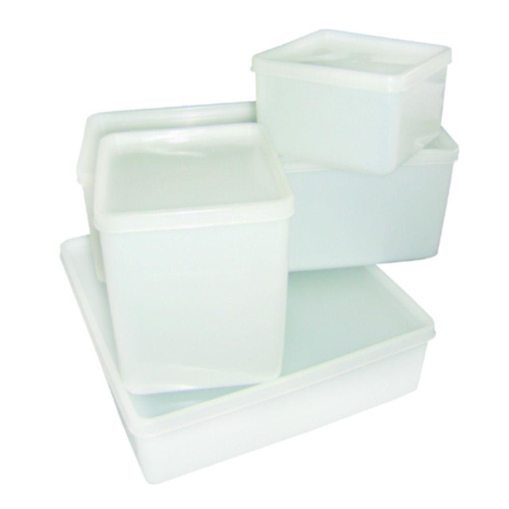 Hünersdorff Freezer Box PP with Lid,Cap – 0.5 ltrs, 103x103x64 mm